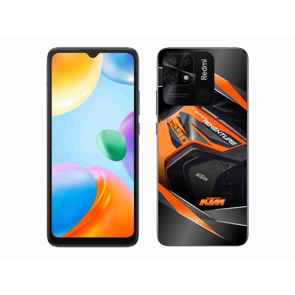 Gélový kryt mmCase na Xiaomi Redmi 10C - motorka ktm