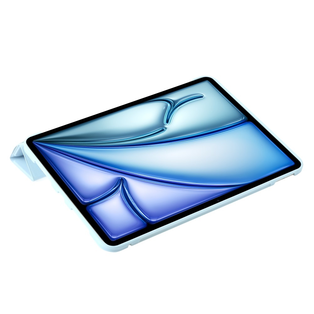 Origamis inteligentné polohovacie puzdro na tablet iPad Air 13 (2024)/(2025) - modré