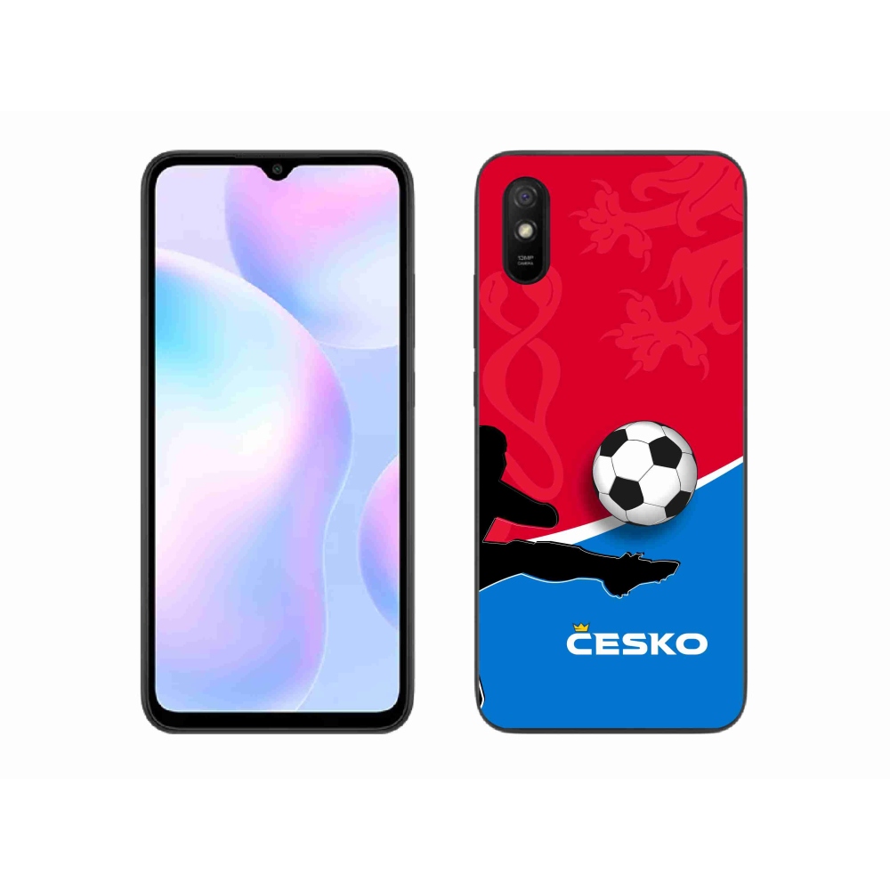 Gélový kryt mmCase na Xiaomi Redmi 9AT - futbal Česko 2