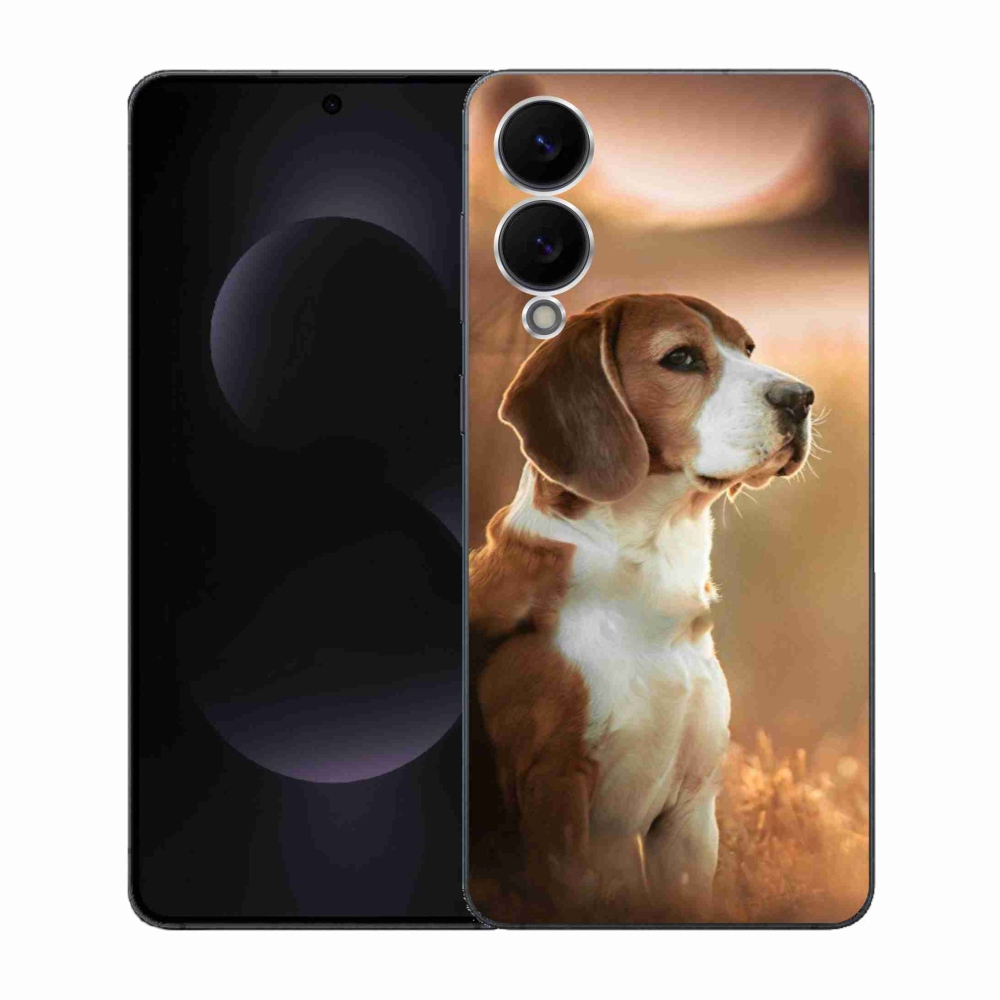 Gélový kryt mmCase na Samsung Galaxy S25 Edge - bígl