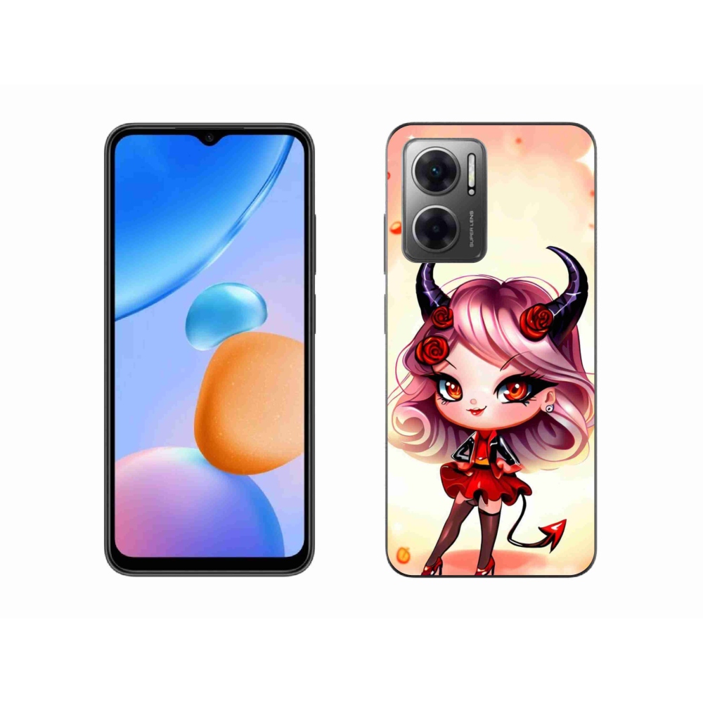 Gélový kryt mmCase na Xiaomi Redmi 10 5G - kreslená čertica