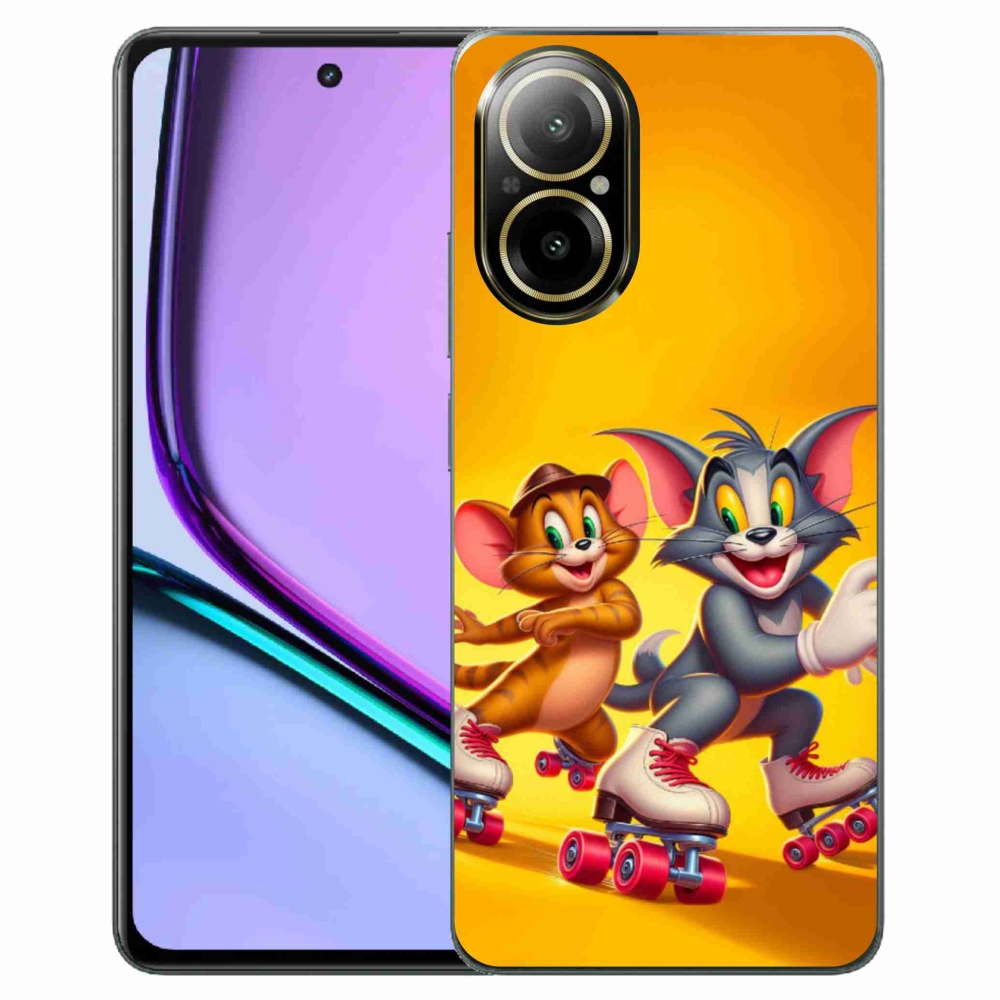 Gélový kryt mmCase na Realme C67 - tom a jerry