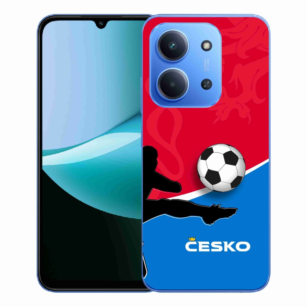 Gélový kryt mmCase na Xiaomi Redmi 15C 4G/5G (173mm) - futbal Česko 2