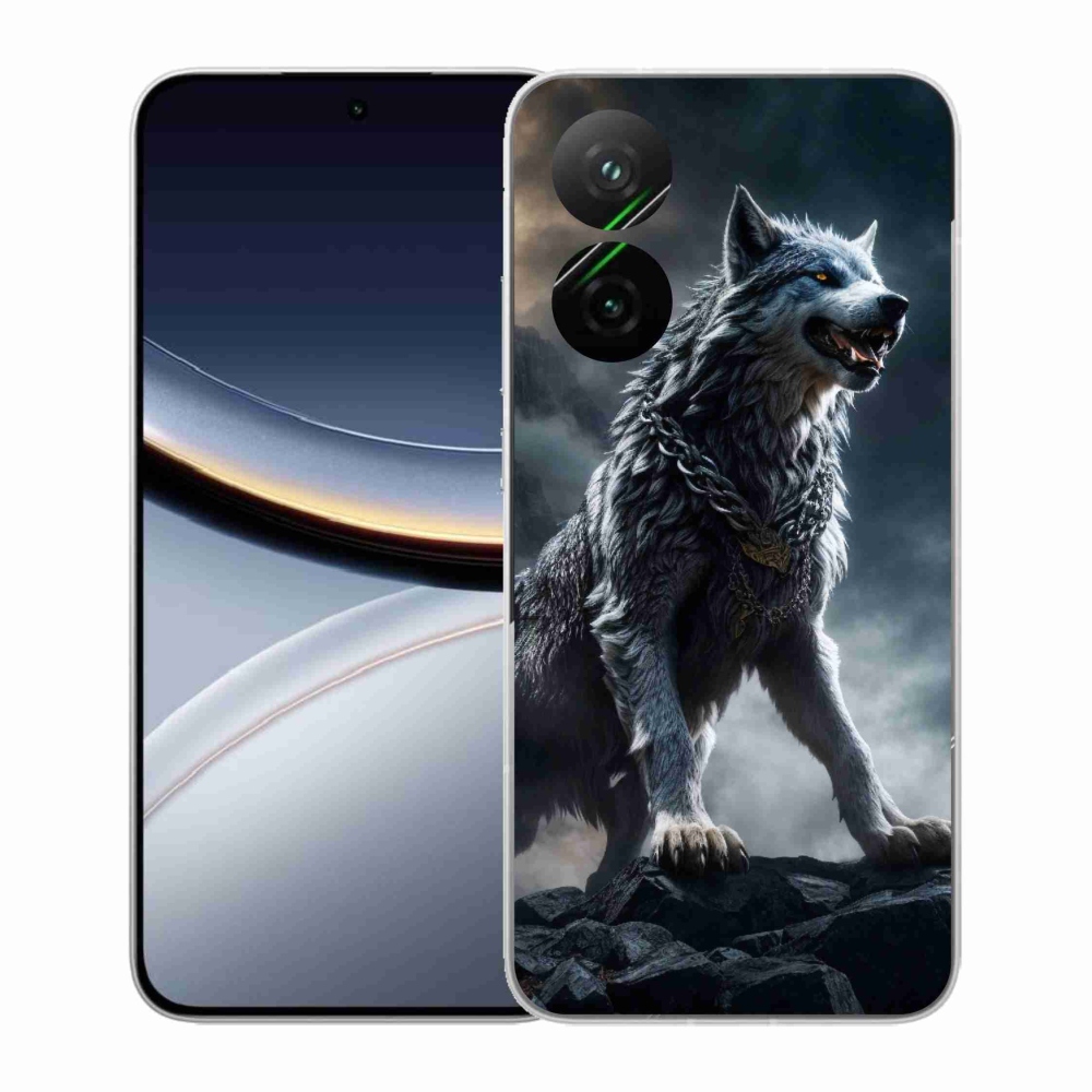 Gélový kryt mmCase na Xiaomi Poco F7 5G - vlk 1