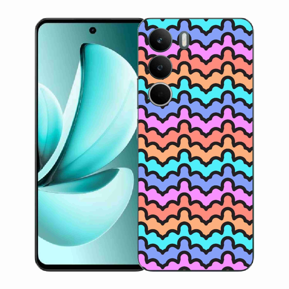 Gélový kryt mmCase na Realme C71 - abstraktný motív 30