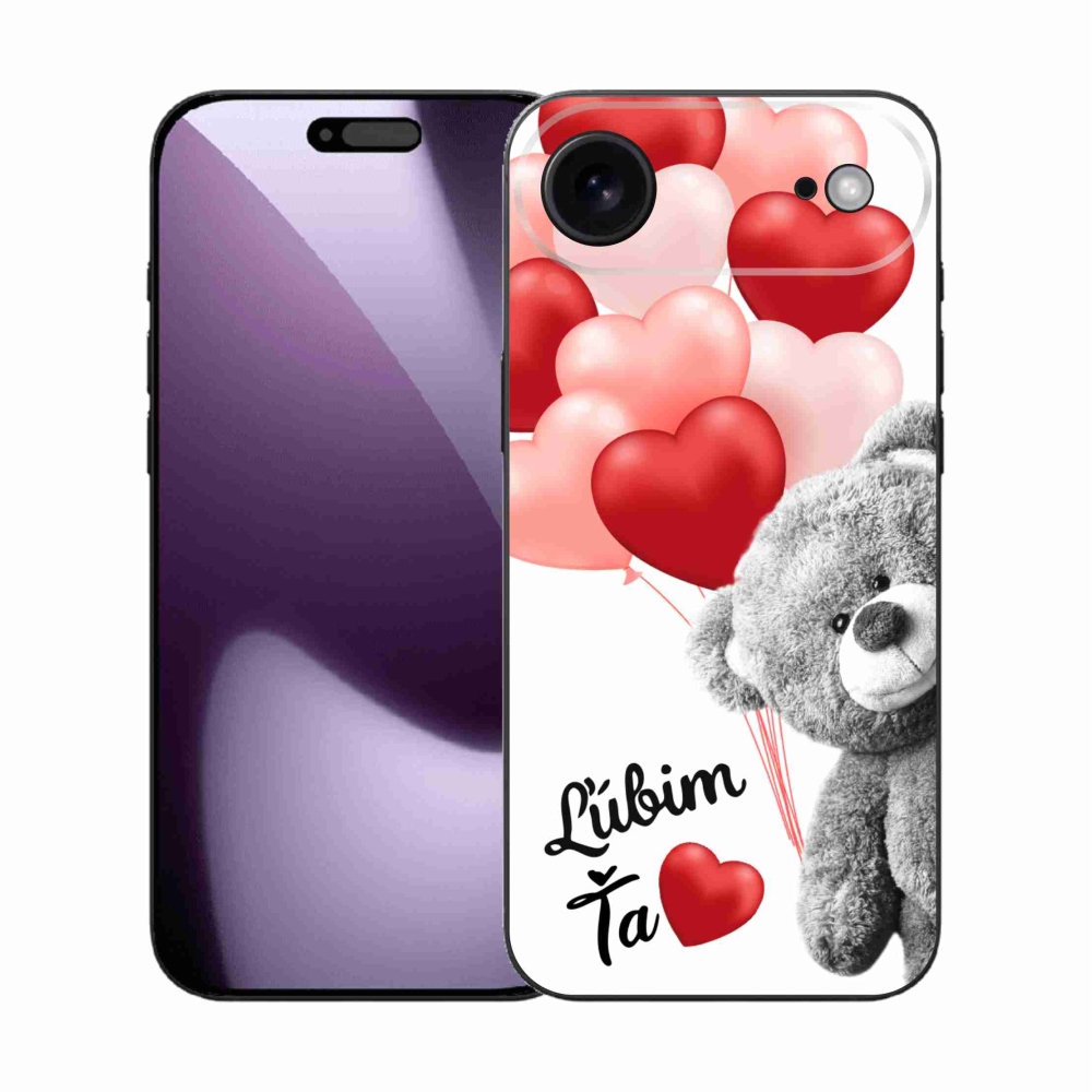 Gélový kryt mmCase na iPhone 17 Air - ľúbim ťa sk