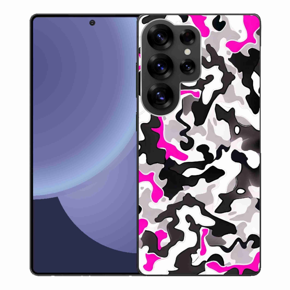 Gélový kryt mmCase na Samsung Galaxy S25 Ultra - maskáčový vzor 5