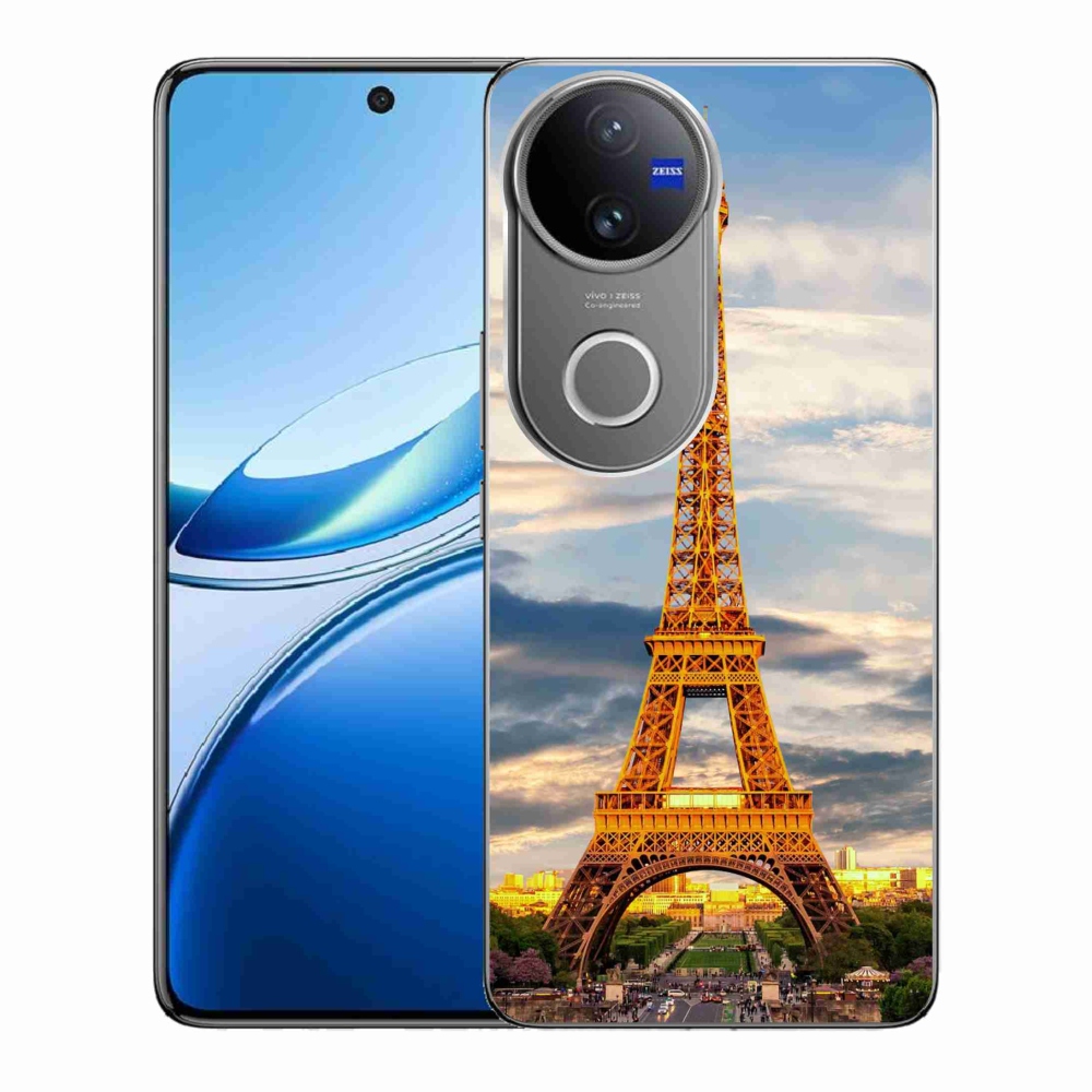 Gélový kryt mmCase na Vivo V50 5G - eiffelova veža 3