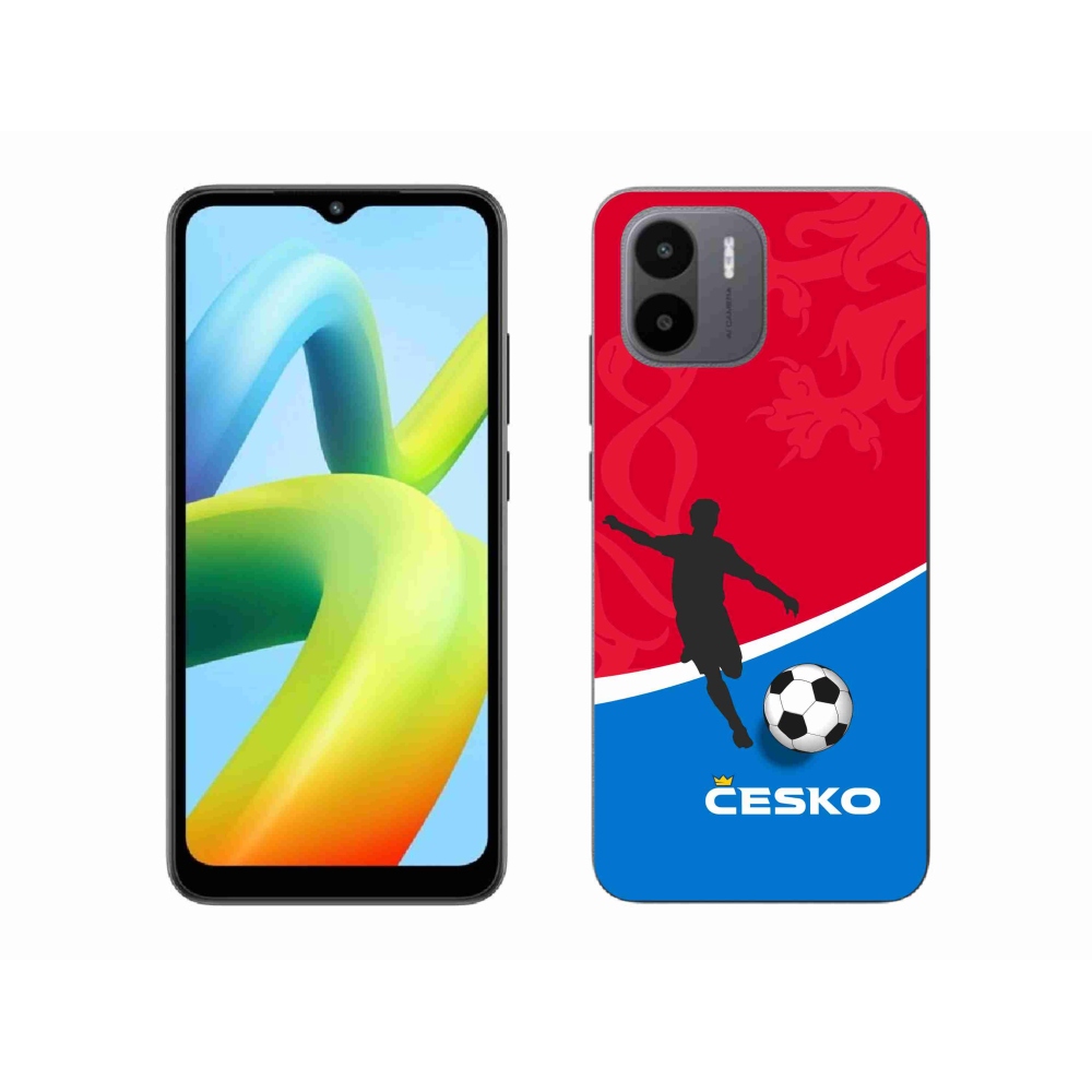 Gélový kryt mmCase na Xiaomi Redmi A1 - futbal Česko