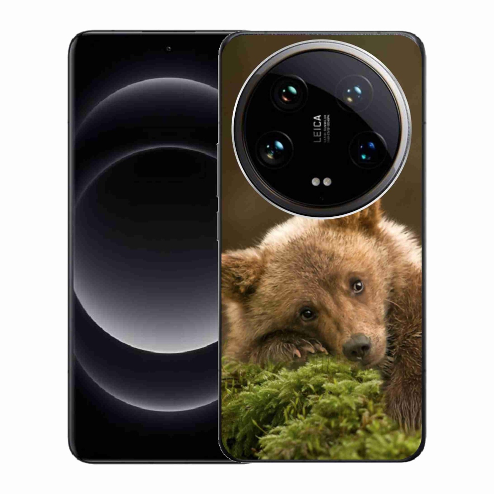 Gélový kryt mmCase na Xiaomi 14 Ultra - medveď