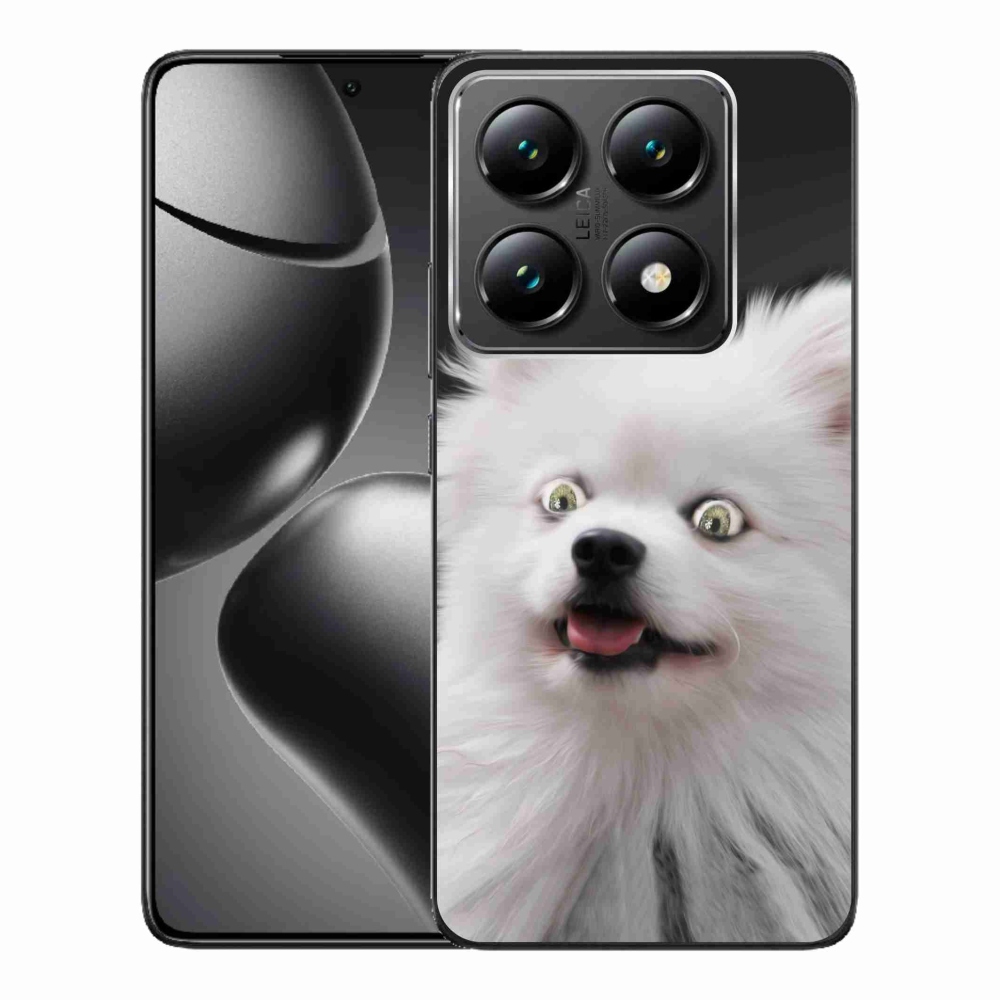 Gélový kryt mmCase na Xiaomi 14T Pro - biely špic