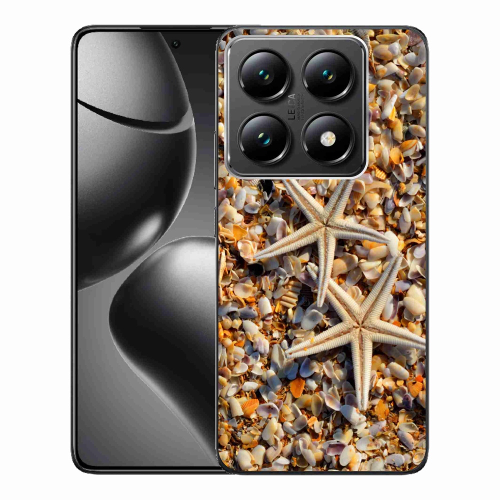 Gélový kryt mmCase na Xiaomi 14T Pro - morské hviezdice