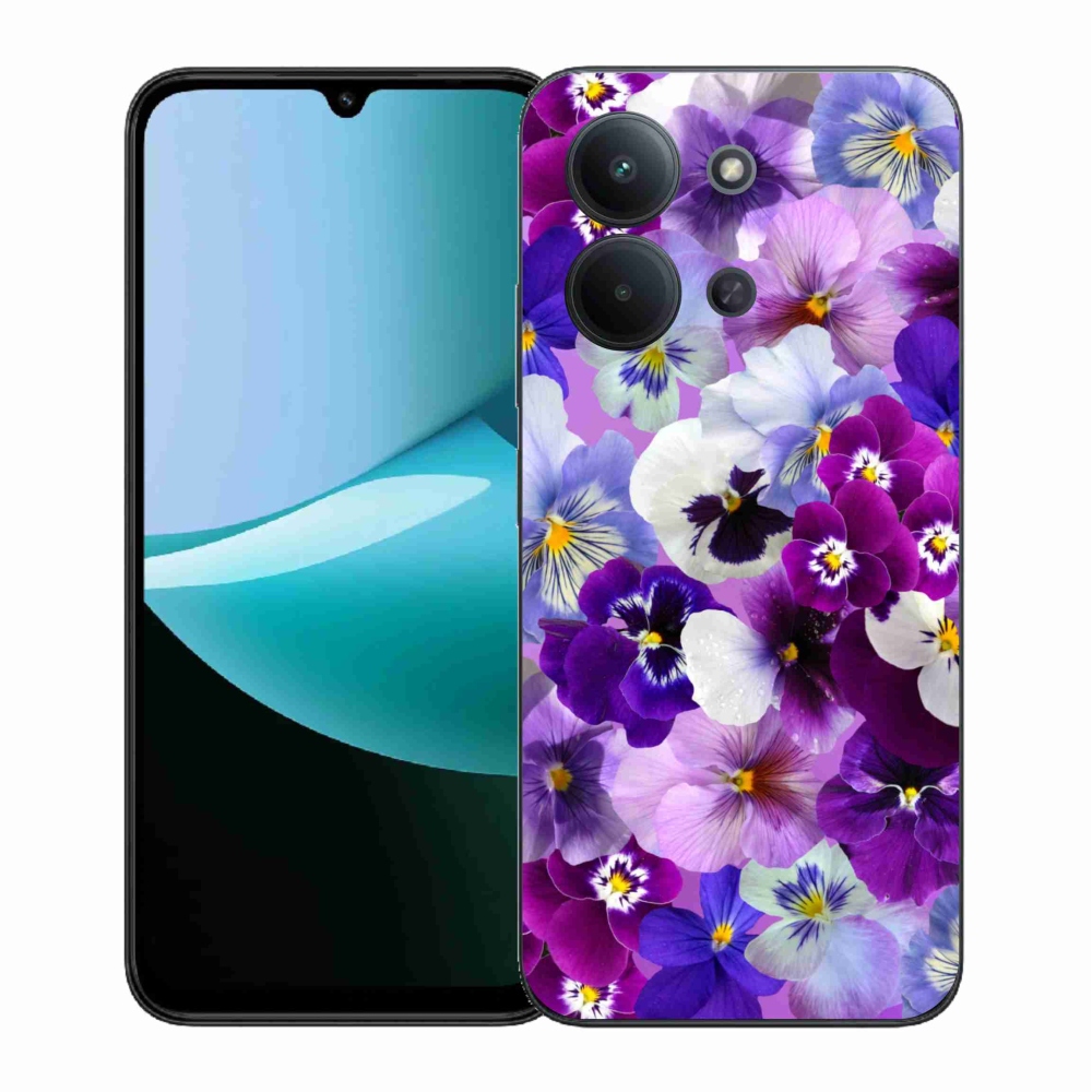 Gélový kryt mmCase na Xiaomi Redmi 15C 4G (171mm)/Poco C85 4G (171mm) - kvety 9