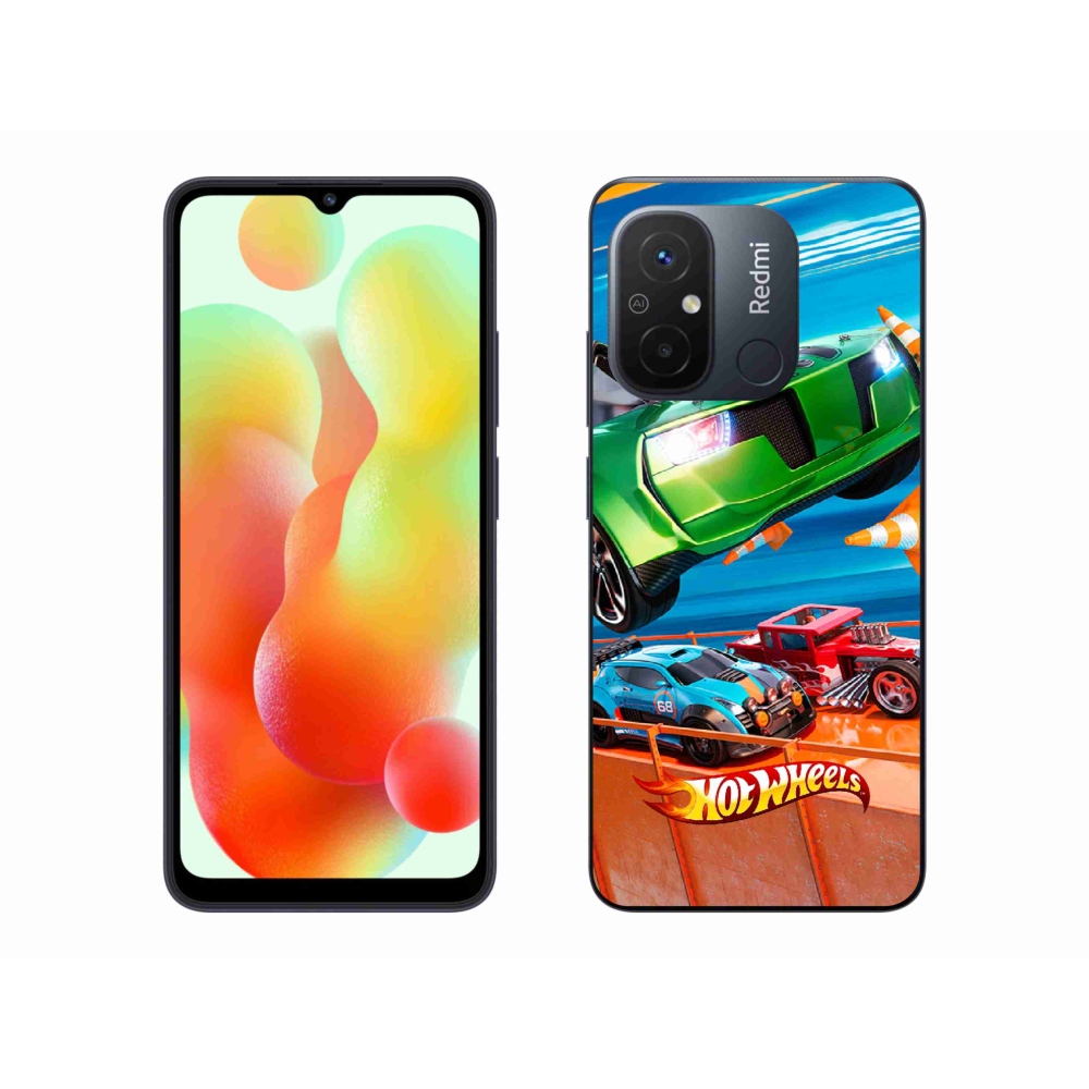 Gélový kryt mmCase na Xiaomi Redmi 12C - hot wheels 1