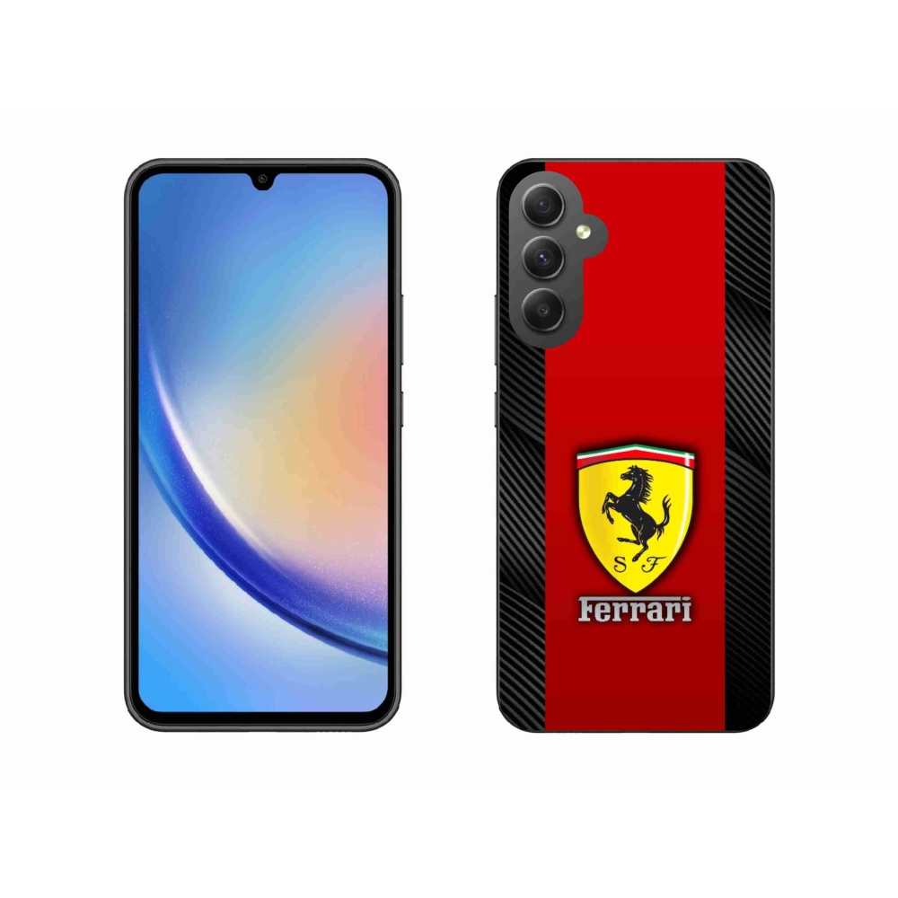 Gélový kryt mmCase na Samsung Galaxy A34 5G - ferrari