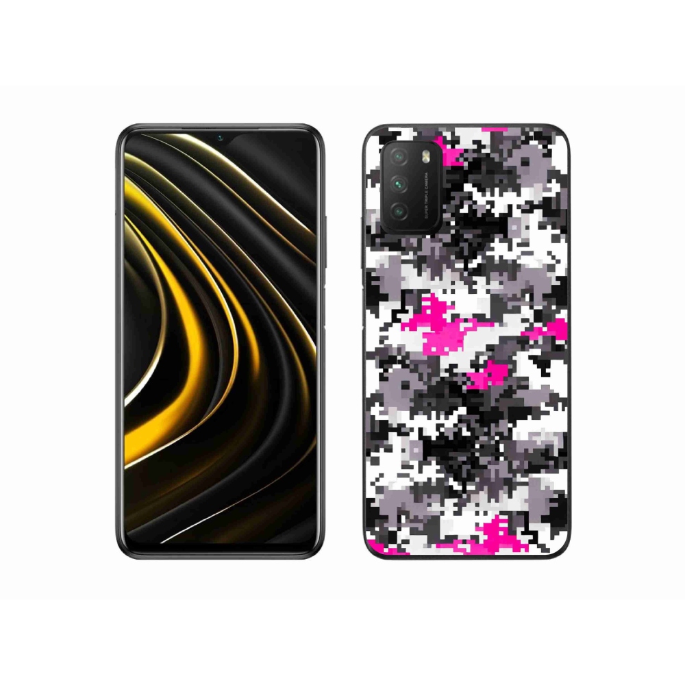 Gélový kryt mmCase na Xiaomi Poco M3 - maskáčový vzor 4