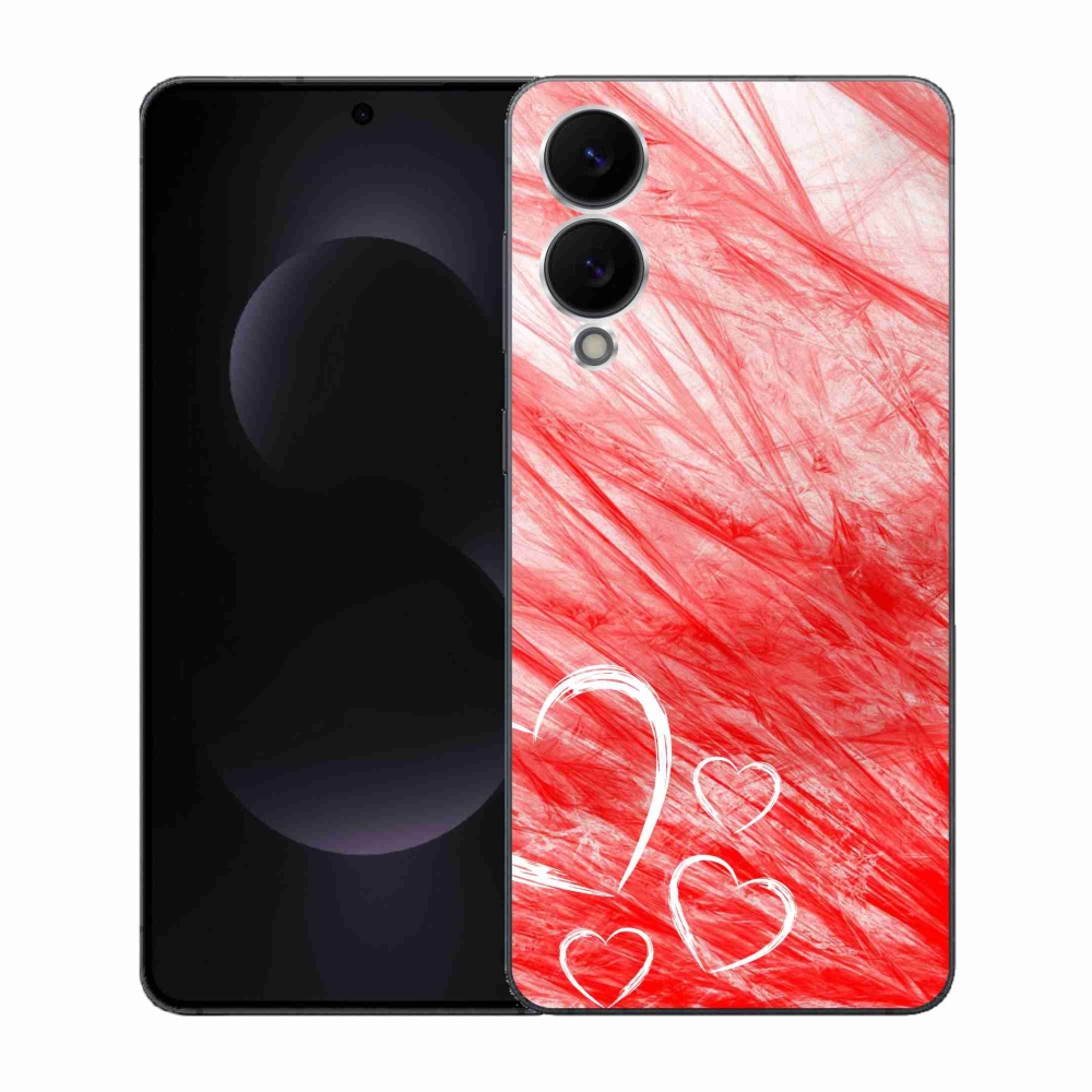 Gélový kryt mmCase na Samsung Galaxy S25 Edge - heart