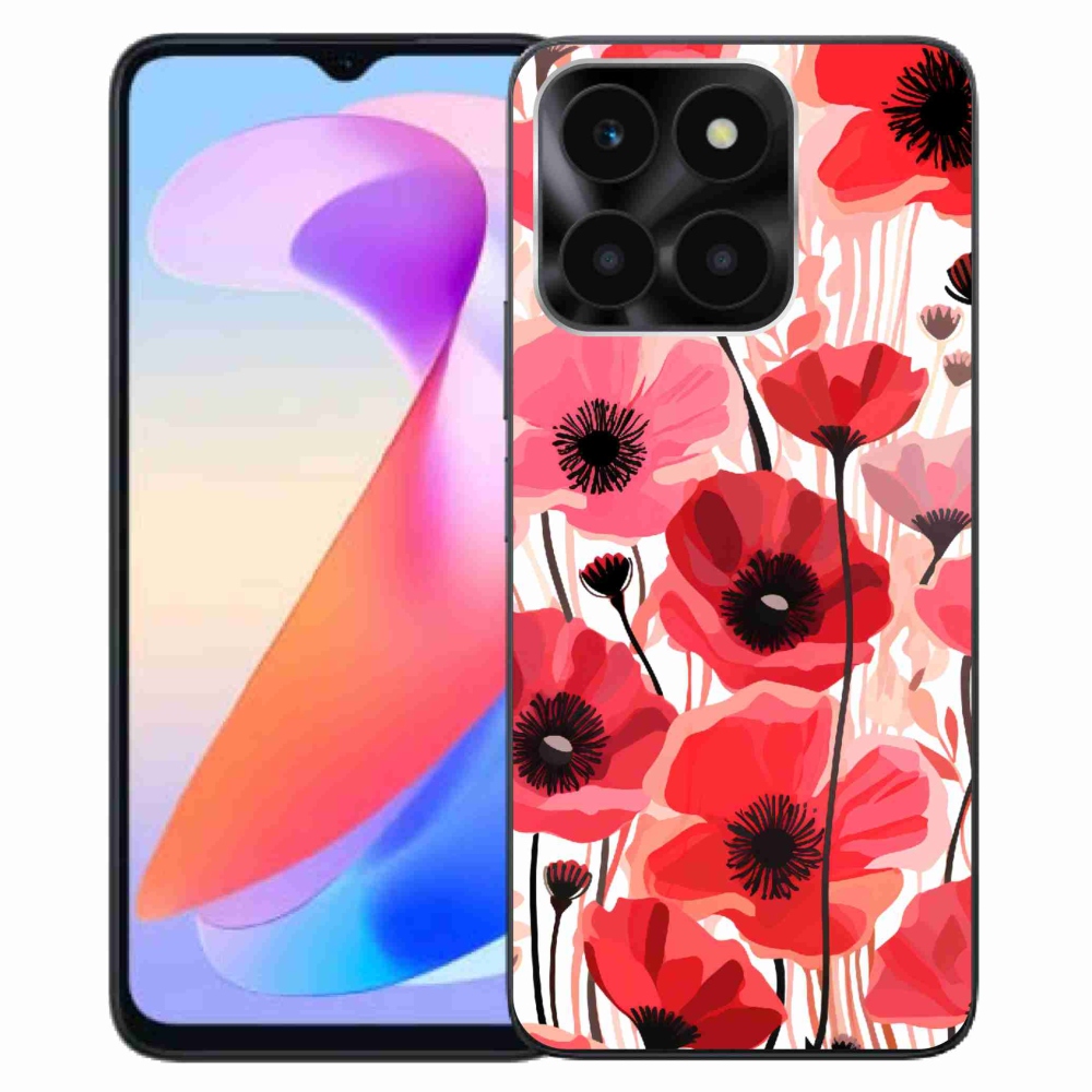 Gélový kryt mmCase na Honor X6a - vlčí mak 1