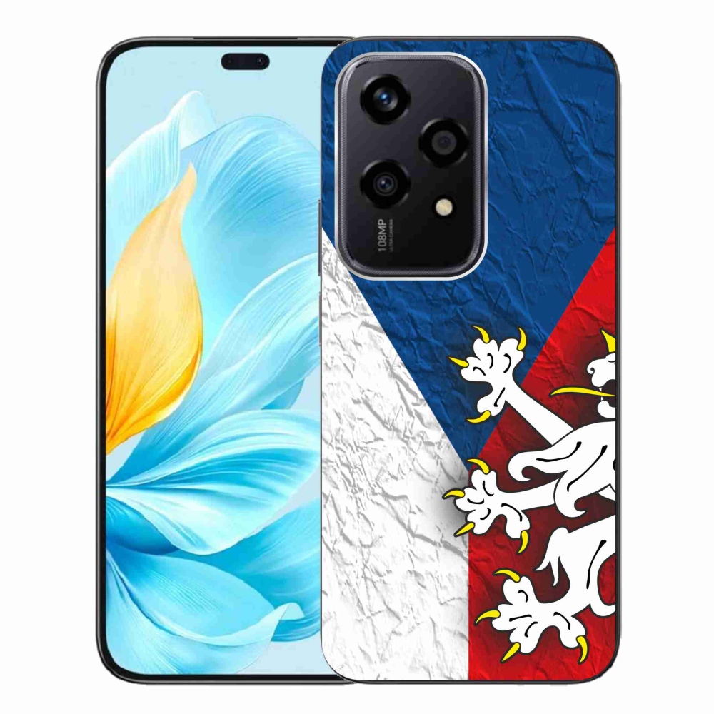 Gélový kryt mmCase na Honor 200 Lite 5G - česká vlajka 1