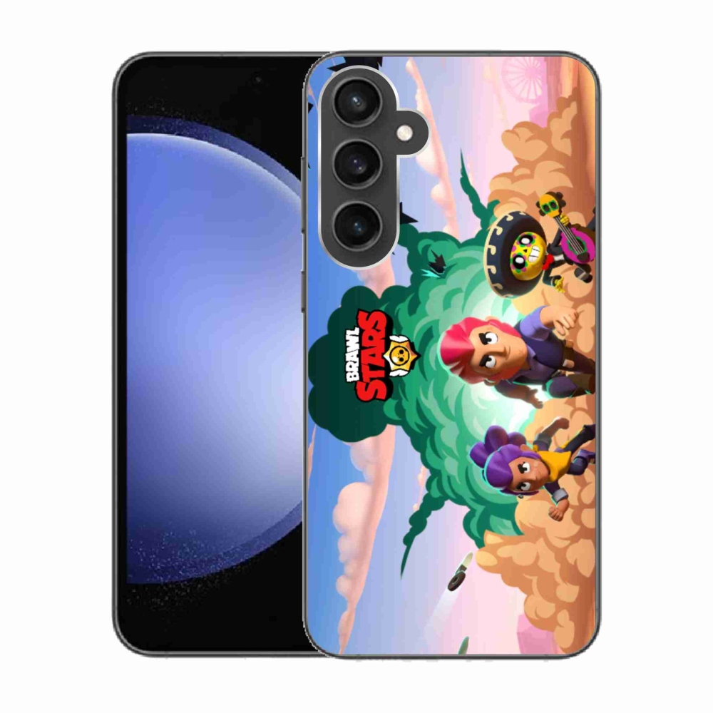 Gélový kryt mmCase na Samsung Galaxy S23 FE - brawl stars