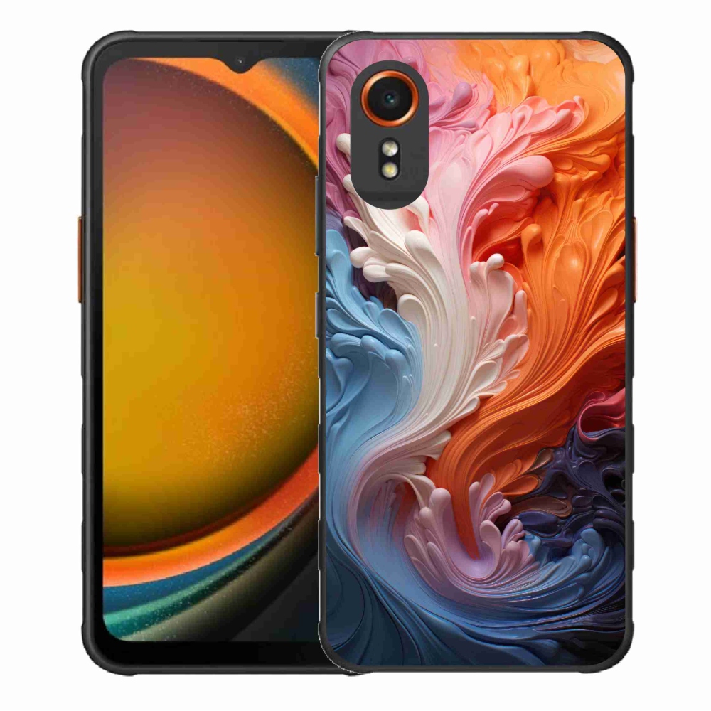 Gélový kryt mmCase na Samsung Galaxy Xcover 7 - abstraktný motív 8