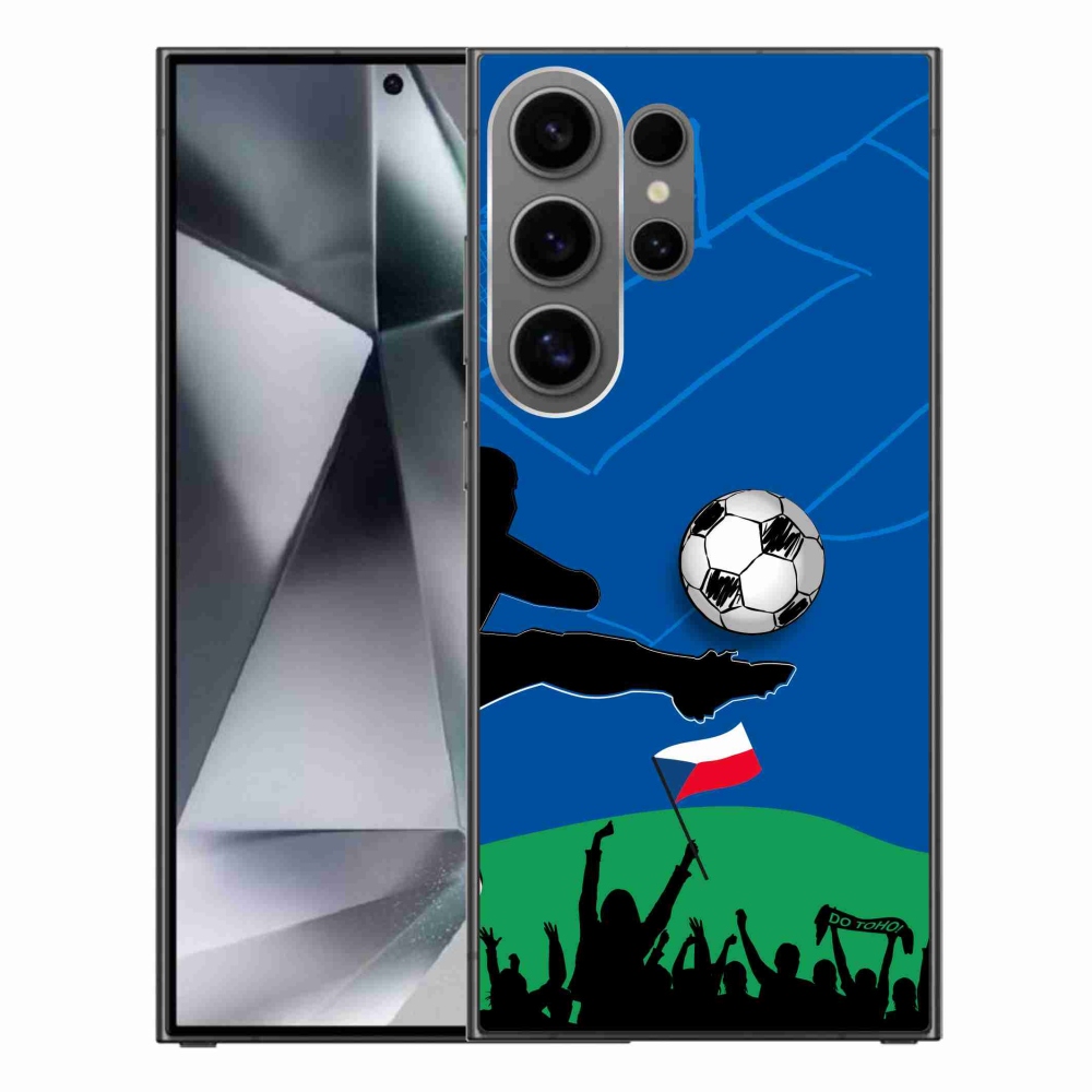 Gélový kryt mmCase na Samsung Galaxy S24 Ultra - fanúšikovia futbalu