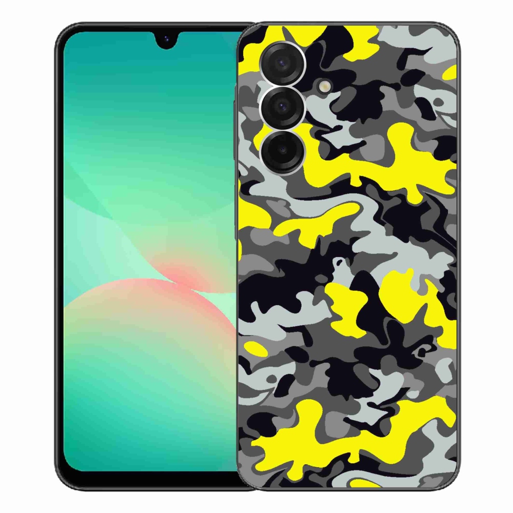 Gélový kryt mmCase na Samsung Galaxy A26 5G - maskáčový vzor 6