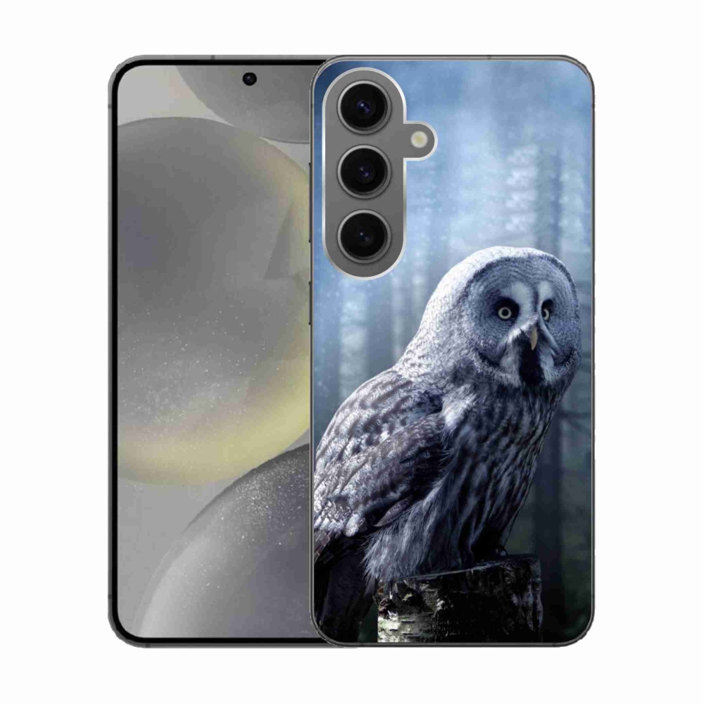 Gélový kryt mmCase na Samsung Galaxy S24 - sova