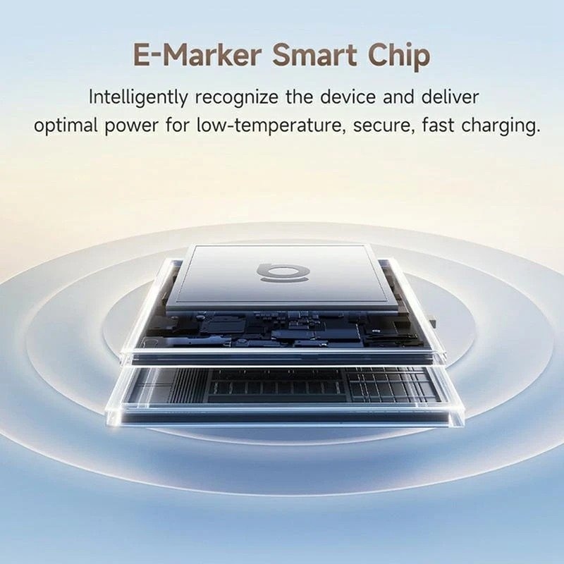 Baseus Dynamic 4 Pro Series Dátový Kábel USB-C - USB-C 100W 1m Cluster Black