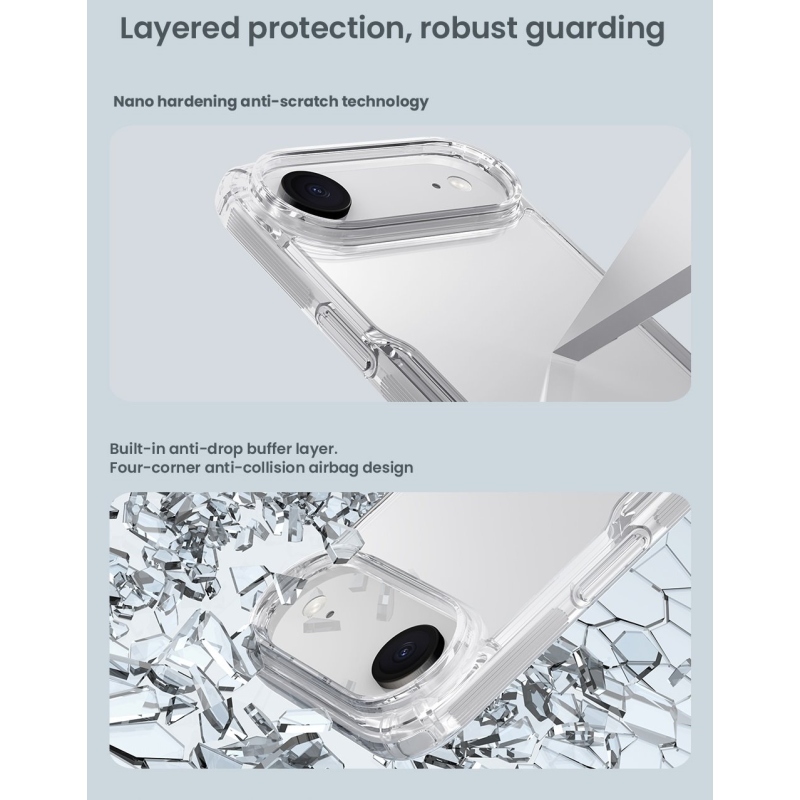 Nillkin Nature TPU PRO kryt pre Apple iPhone Air Transparent