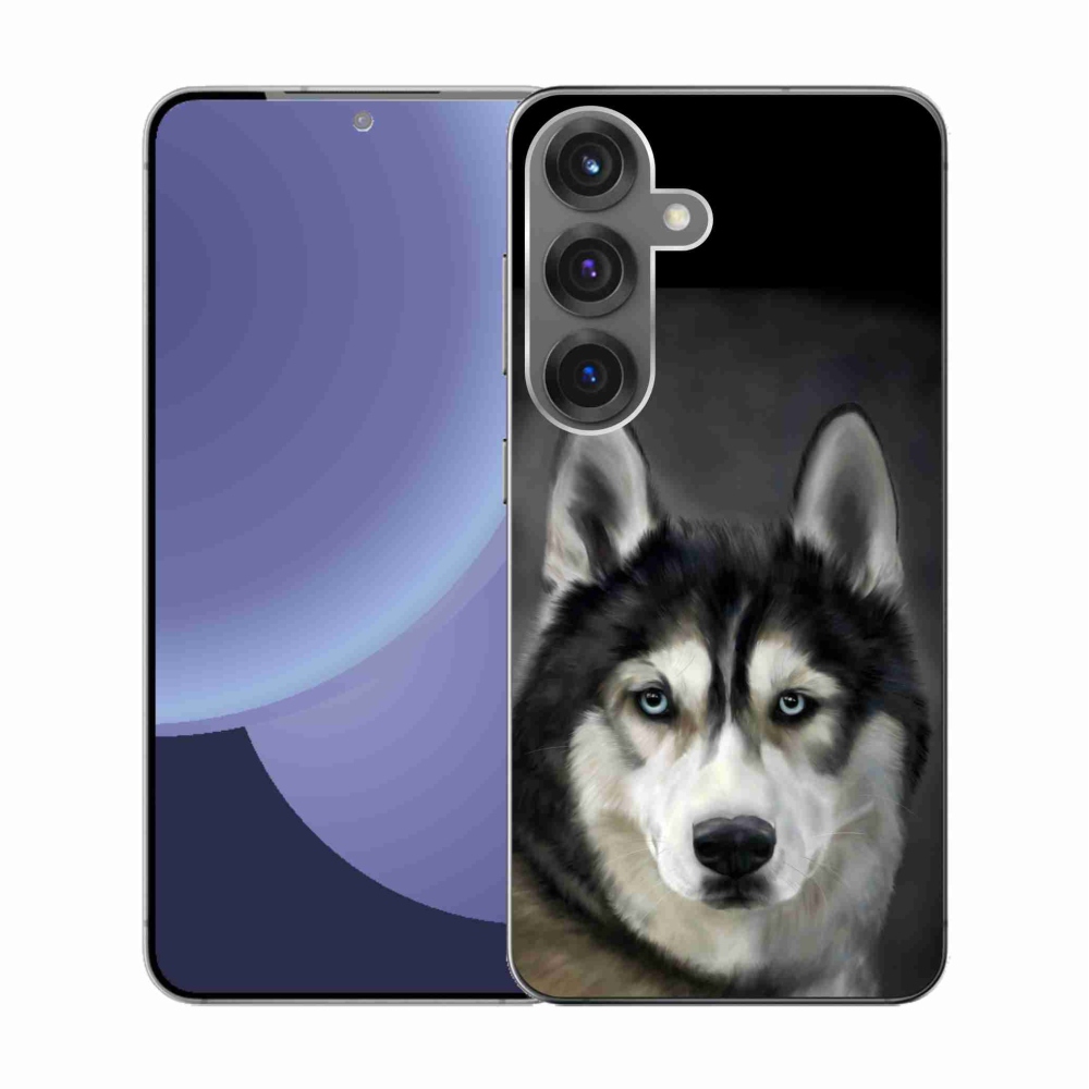 Gélový kryt mmCase na Samsung Galaxy S25 - husky