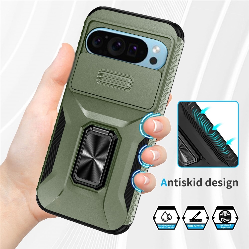 Lids odolný kryt na Google Pixel 10 Pro/9 Pro/9 - zelený