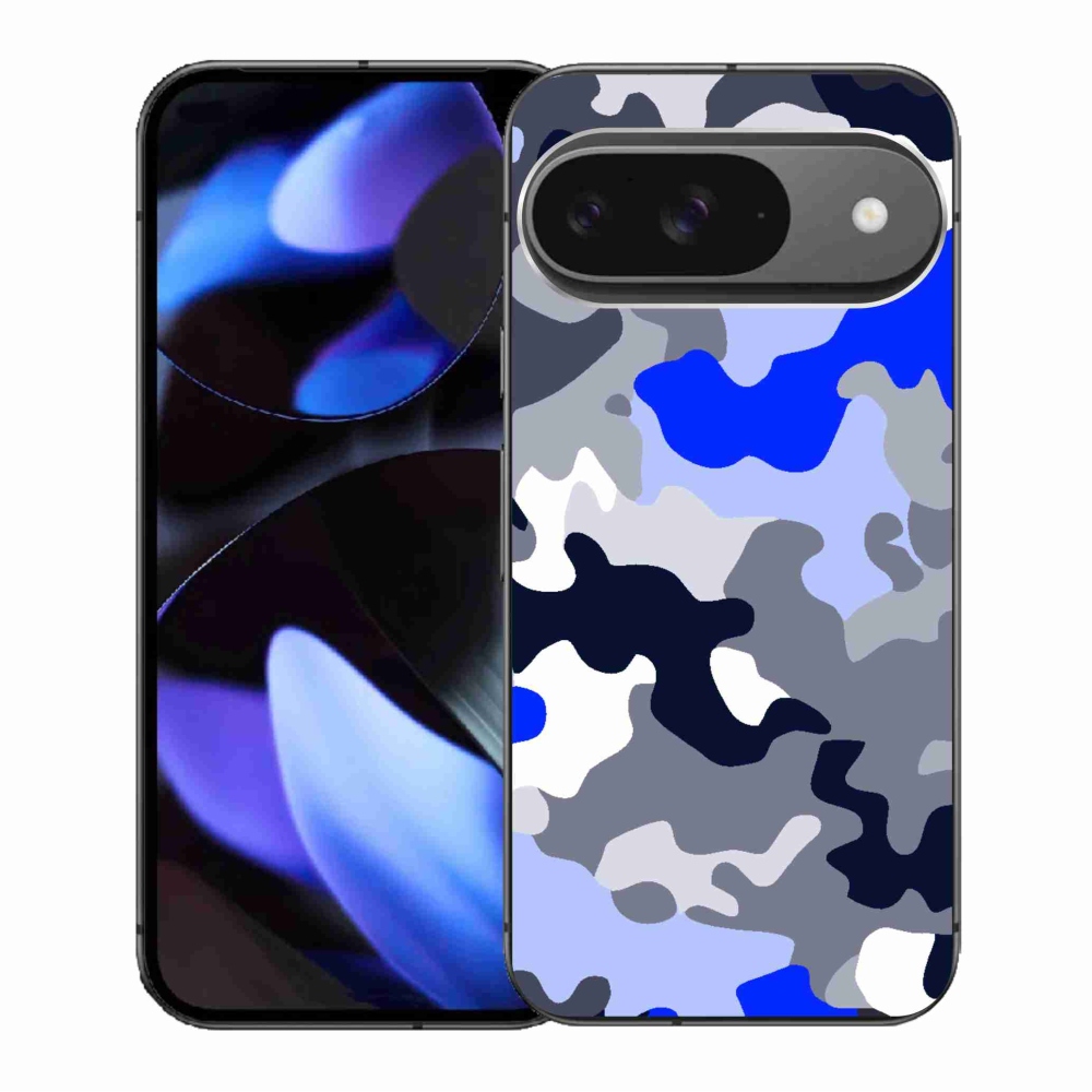 Gélový kryt mmCase na Google Pixel 9/9 Pro - maskáčový vzor 8