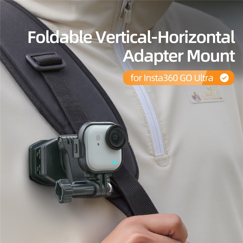 Sunnylife skladací montážny adaptér pre Insta360 GO Ultra