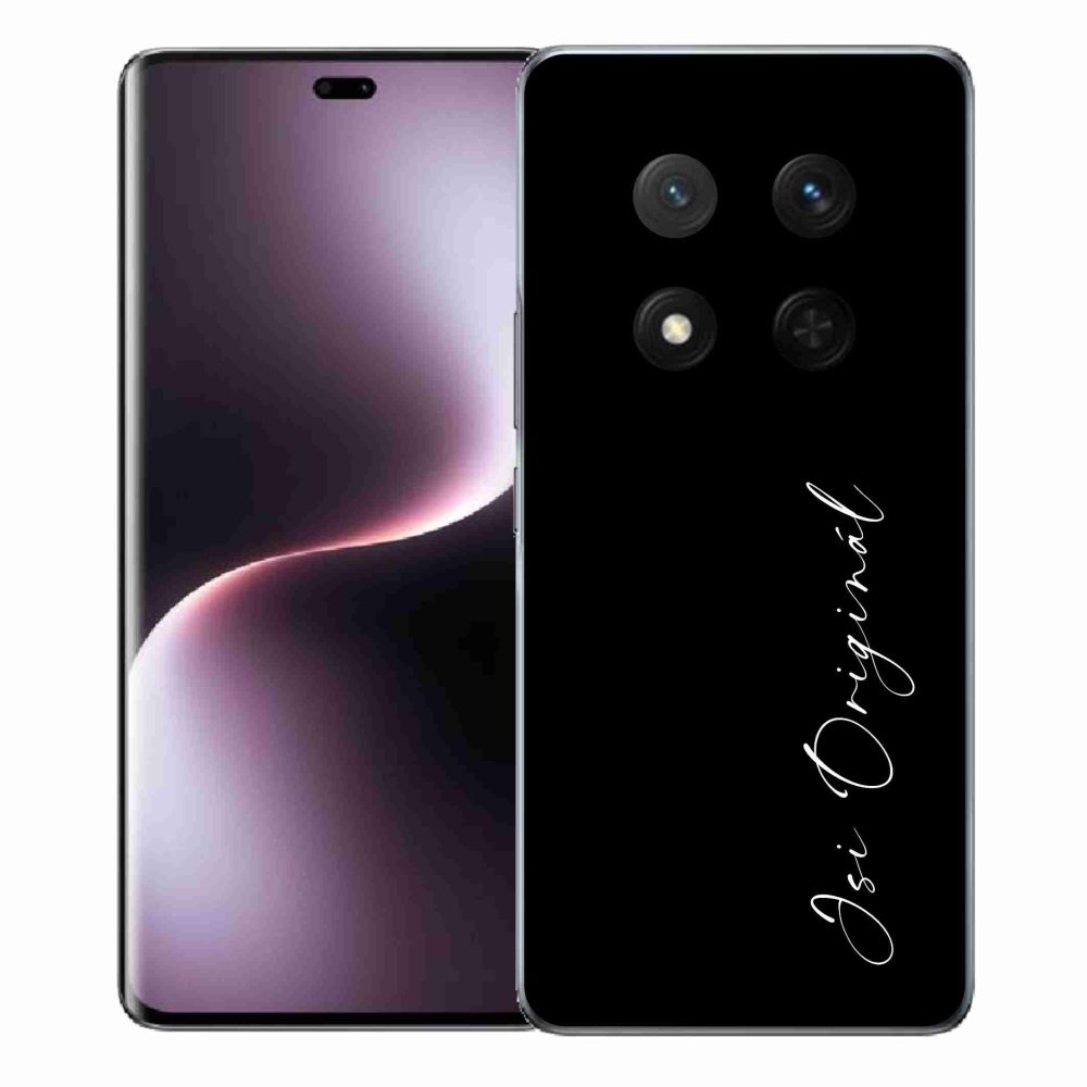 Gélový kryt mmCase na Honor Magic 7 Lite 5G - si originál čierne pozadie