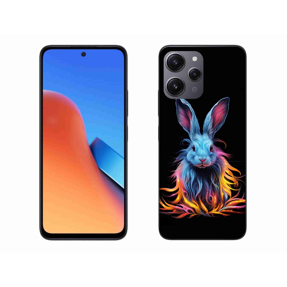 Gélový kryt mmCase na Xiaomi Redmi 12 - abstraktný zajac