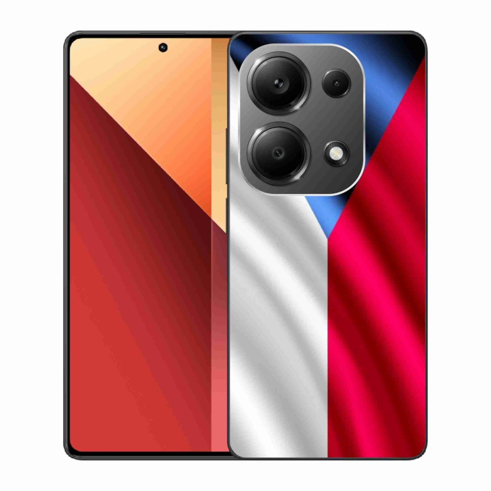 Gélový kryt mmCase na Xiaomi Redmi Note 13 Pro 4G/Poco M6 Pro - česká vlajka