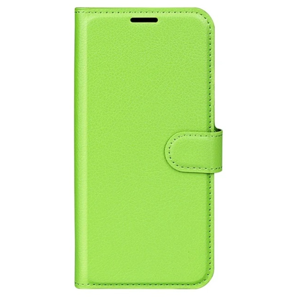 Litchi knižkové púzdro na Xiaomi 14 - zelené