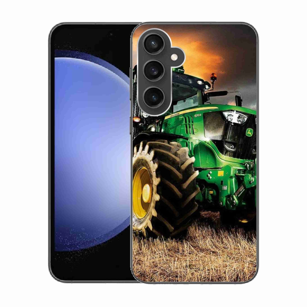 Gélový kryt mmCase na Samsung Galaxy S23 FE - traktor