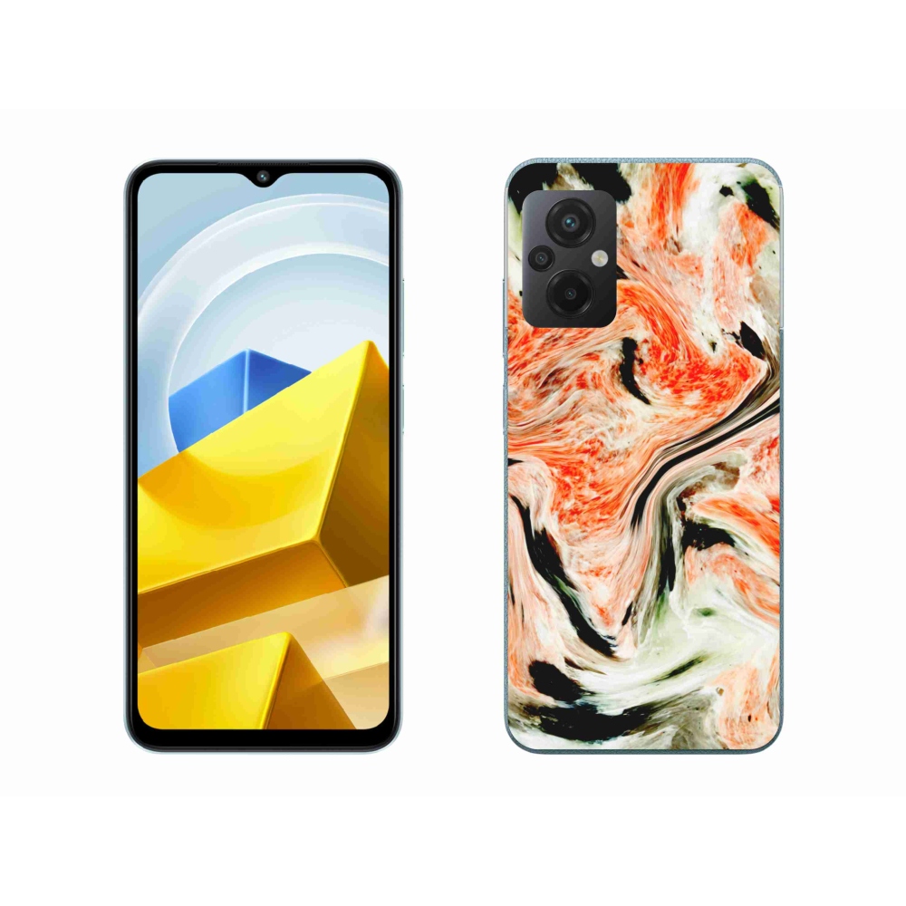 Gélový kryt mmCase na Xiaomi Poco M5 4G - abstrakt 25