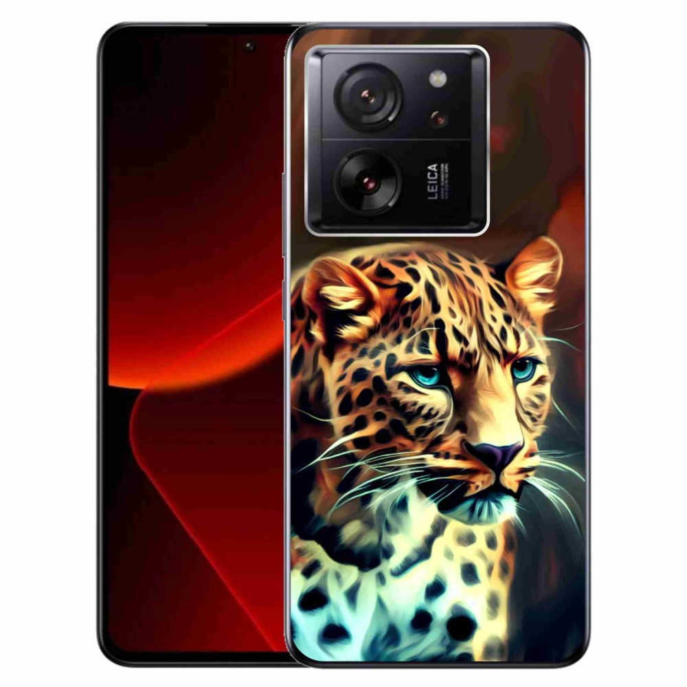 Gélový kryt mmCase na Xiaomi 13T/13T Pro - leopard