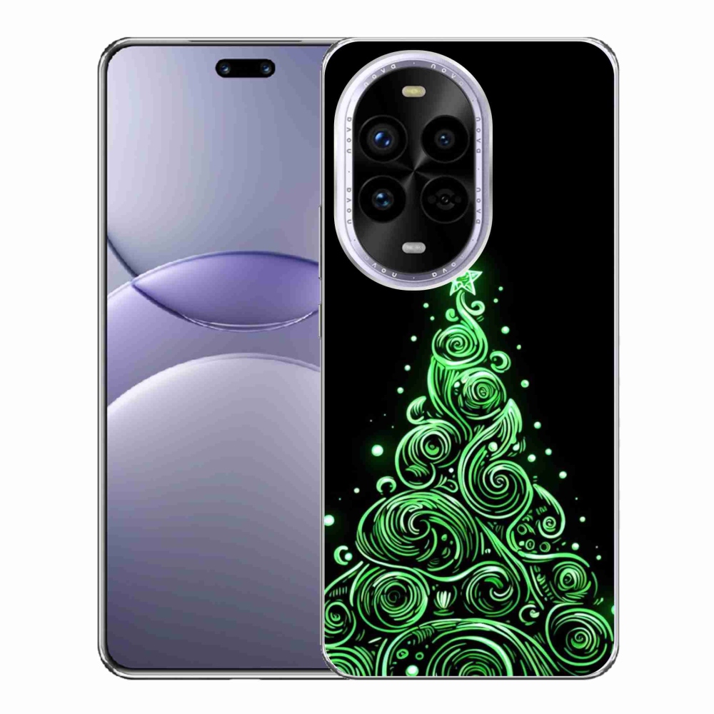 Gélový kryt mmCase na Huawei Nova 13 Pro 5G - neónový vianočný stromček 3