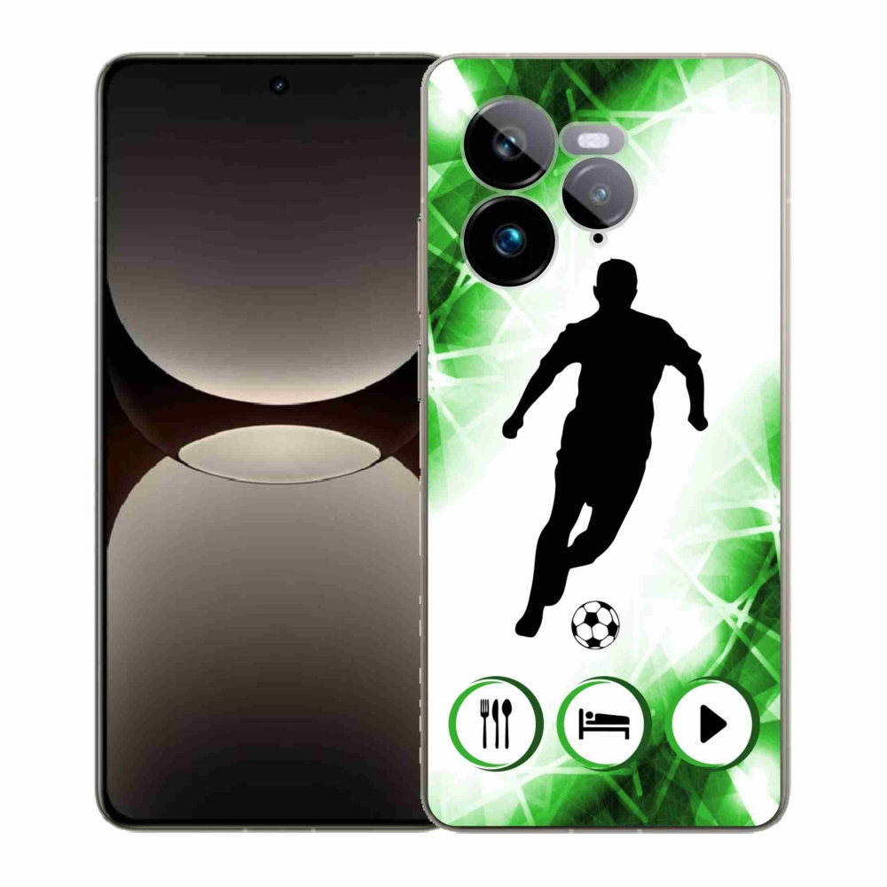 Gélový kryt mmCase na Realme GT 7 Pro 5G - futbalista