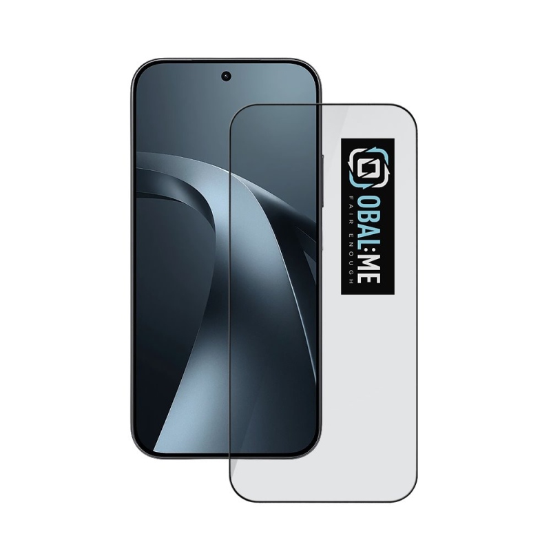 OBAL:ME 5D tvrdené sklo pre Xiaomi 17T, čierne
