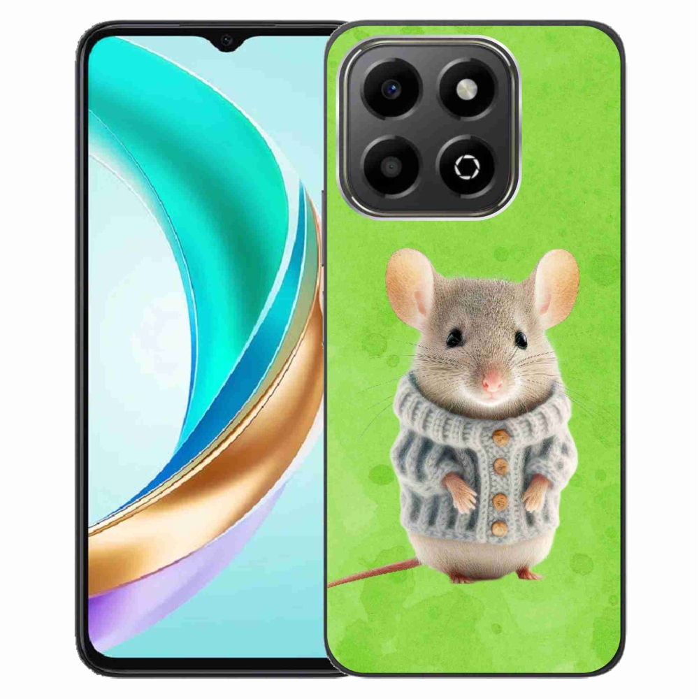 Gélový kryt mmCase na Honor X6b - myška vo svetri