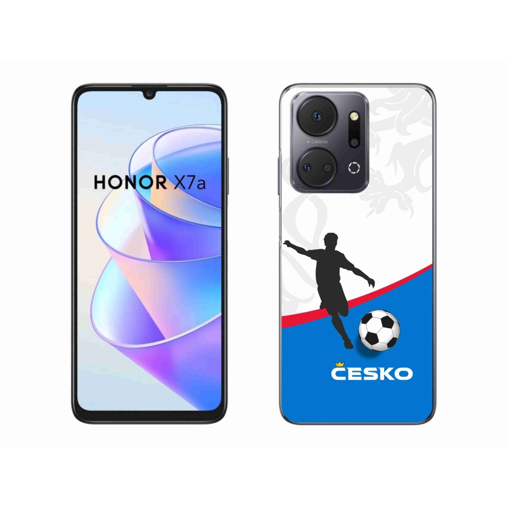 Gélový kryt mmCase na Honor X7a - futbal Česko 1