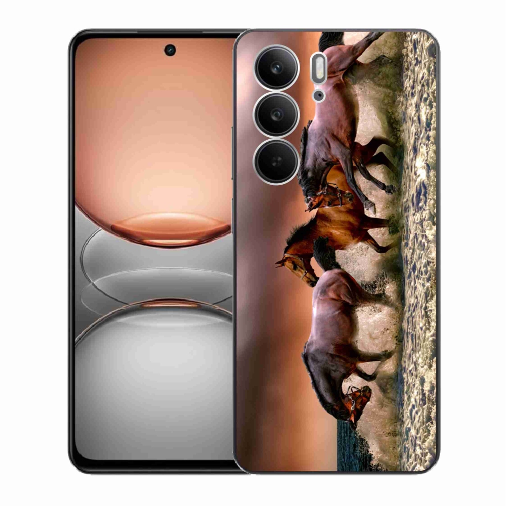 Gélový kryt mmCase na Realme C75 - kone 1