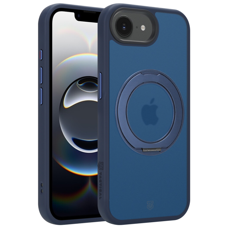 Tactical MagForce Hyperstand – puzdro pre Apple iPhone 16e/17e, farba Deep Blue