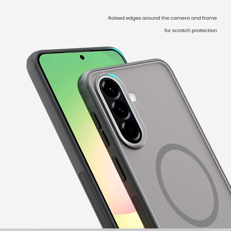 Nillkin Super Frosted PRO Magnetický zadný kryt pre Samsung Galaxy A57 Transparent Black