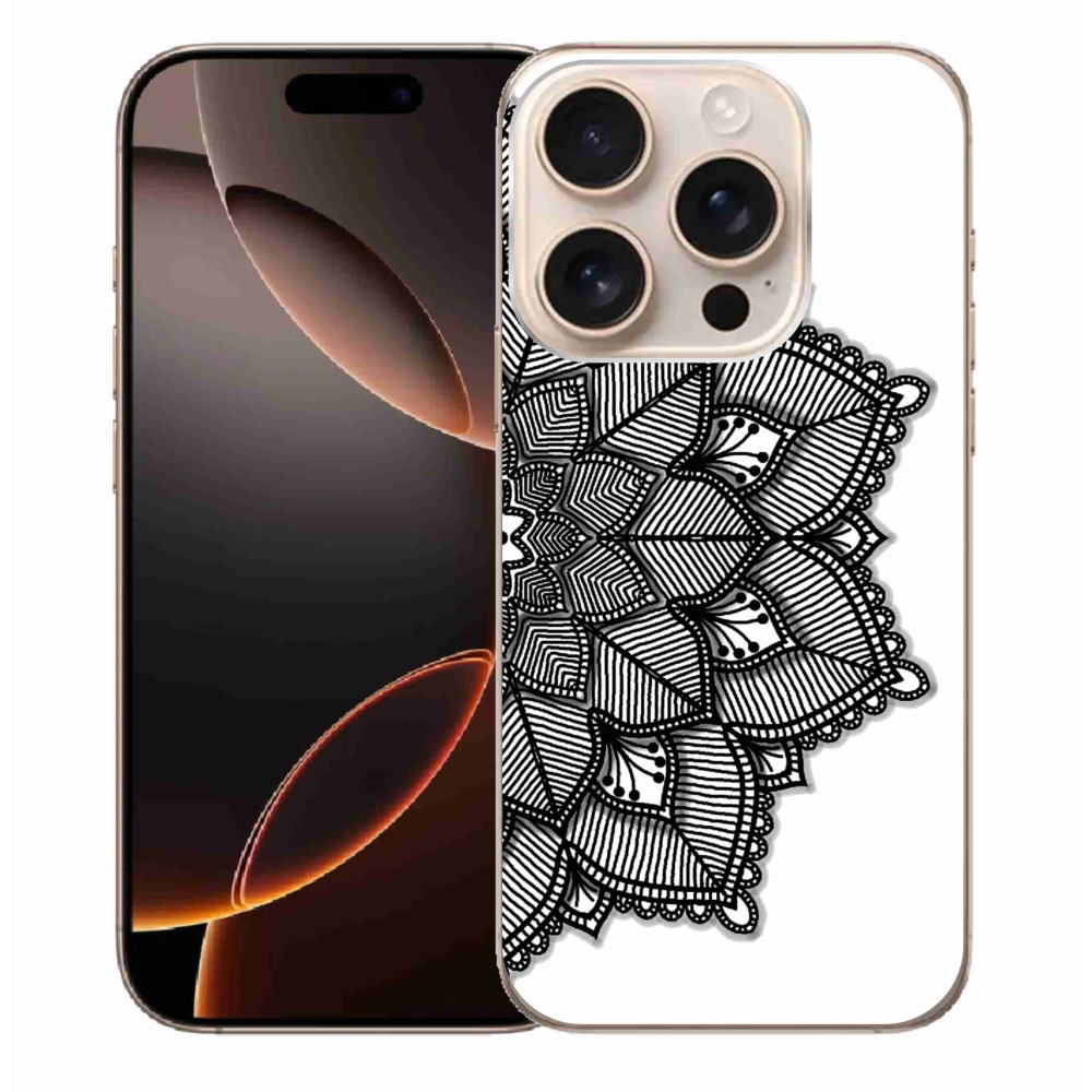 Gélový kryt mmCase na iPhone 16 Pro Max - mandala